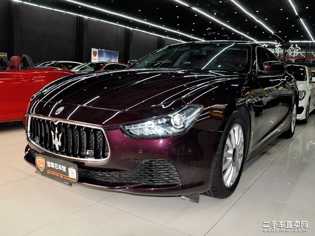 二手玛莎拉蒂Ghibli2017款3.0T 排量手自一体标准型 价格57.80万