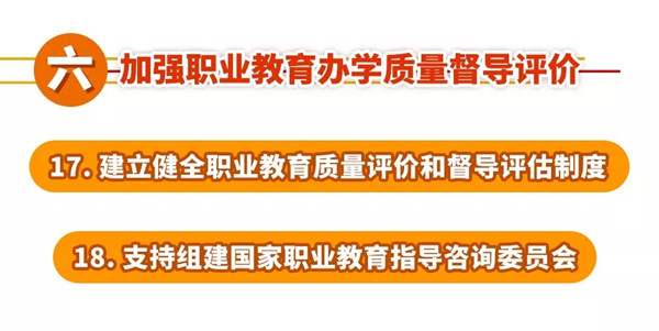 一图秒懂：职业教育改革利好策略