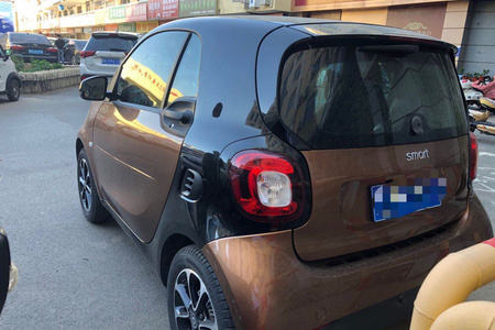 廊坊二手smart fortwo 2015款 1.0L 52千瓦硬顶激情版