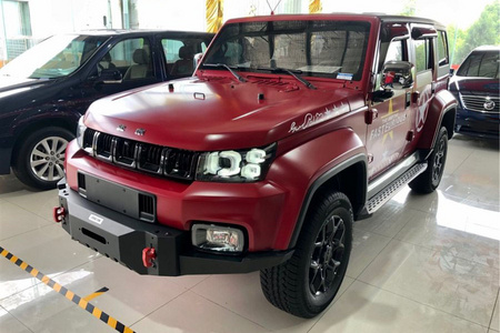 遂宁二手北京BJ40 2016款 BJ40L 2.3T 手自一体 两驱 豪华版